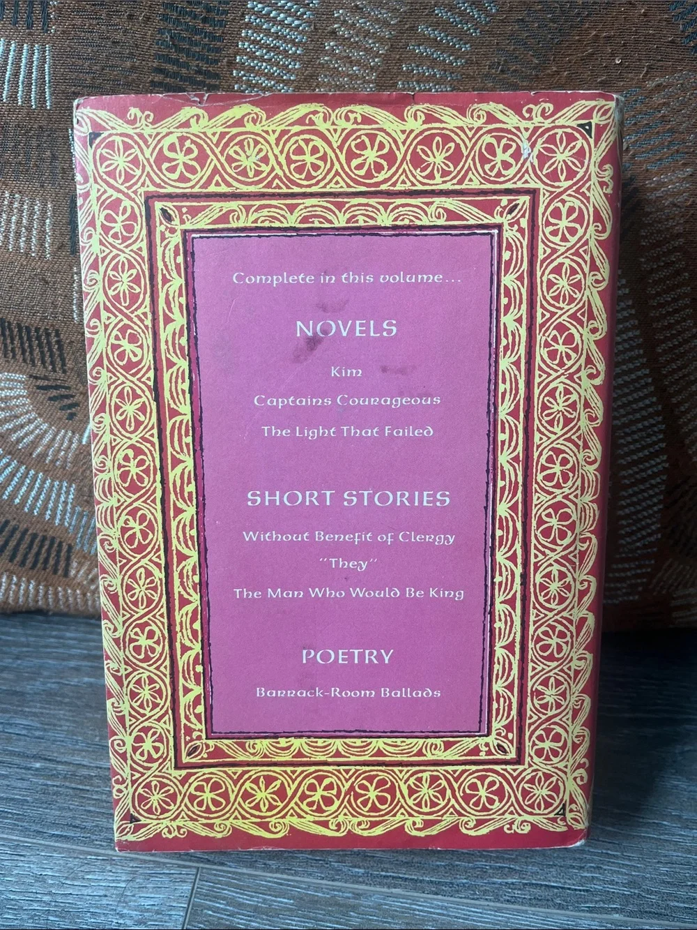 Rudyard Kipling hardcover edition